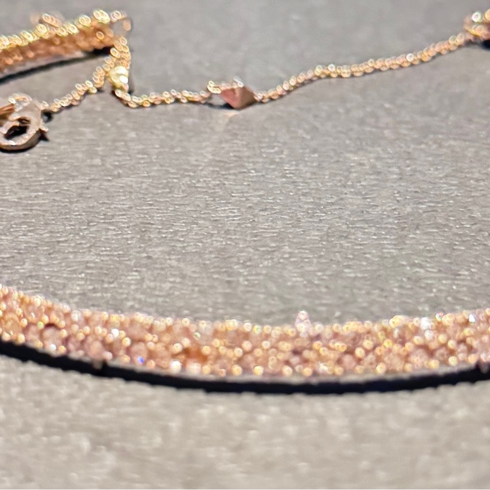 Alexis Bittar Gold Textured Necklace - Picture 5 of 7